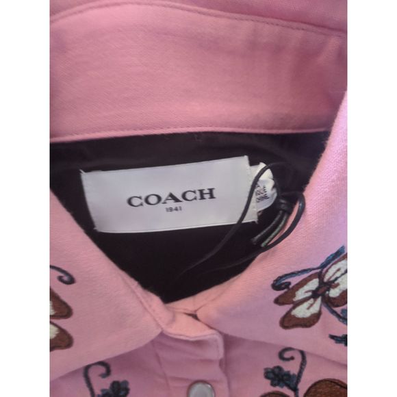 NEW COACH 1941 Pearl Snap Western Embroidery Dress - Picture 6 of 12